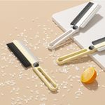 Market - Curatenie si intretinere casa - Produse menaj - Maturi si farase - Perie multifunctionala si stergator, flippy, pentru spatii greu accesibile, 24.7 x 4.5 cm, alb laptos - Infinity.ro