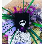 Fashion, accesorii si bijuterii - Femei - Bijuterii femei - Pandantive femei - Pandantiv, jolie silver, argint 925, model inima in inima, pietre zirconiu, 20 x 15 mm, 1.2 g - Infinity.ro