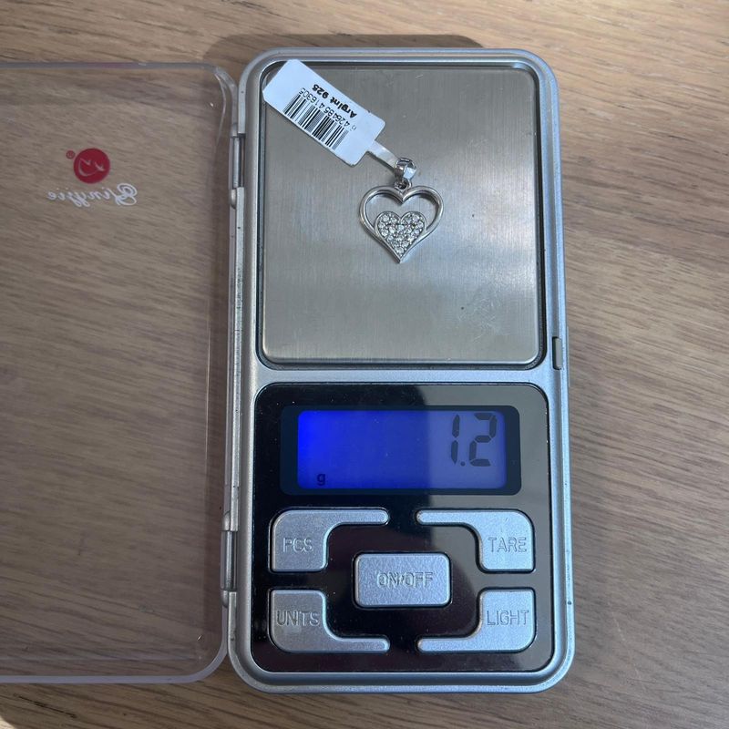 Fashion, accesorii si bijuterii - Femei - Bijuterii femei - Pandantive femei - Pandantiv, jolie silver, argint 925, model inima in inima, pietre zirconiu, 20 x 15 mm, 1.2 g - Infinity.ro