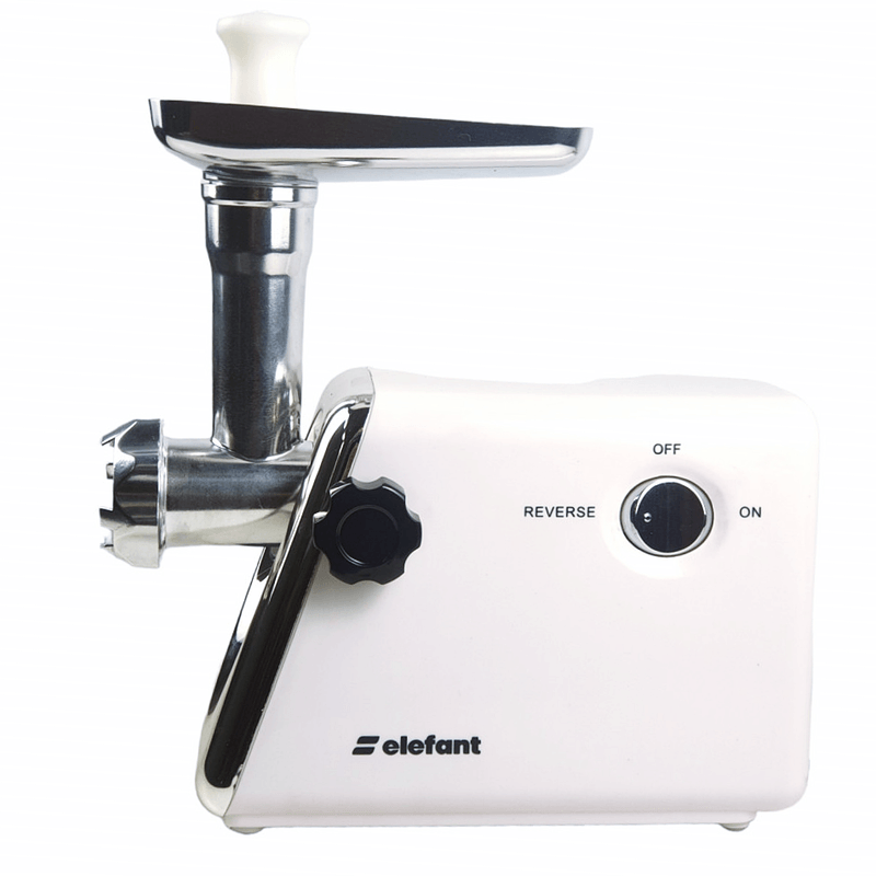 Electronice si Electrocasnice - Electrocasnice bucatarie - Mixere, tocatoare & roboti de bucatarie - Masini de tocat - Masina de tocat carne electrica elefant mg020, 850 w, 50-100 kg/h, 3 site - Infinity.ro
