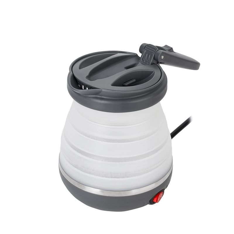 Electronice si Electrocasnice - Electrocasnice bucatarie - Preparare bauturi - Fierbatoare de apa - Mini Fierbator Ceainic Electric Portabil Camry, Carcasa Pliabila din Silicon pentru Calatorii, Capacitate 0.6L - Infinity.ro