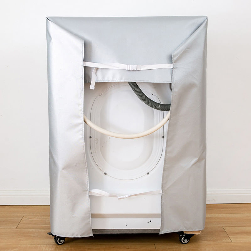 Electronice si Electrocasnice - Masini si uscatoare de rufe - Accesorii masini de spalat si uscatoare - Hus impermeabila masna de salat rufe, snmosar, 60 x 85 cm, Argintiu - Infinity.ro