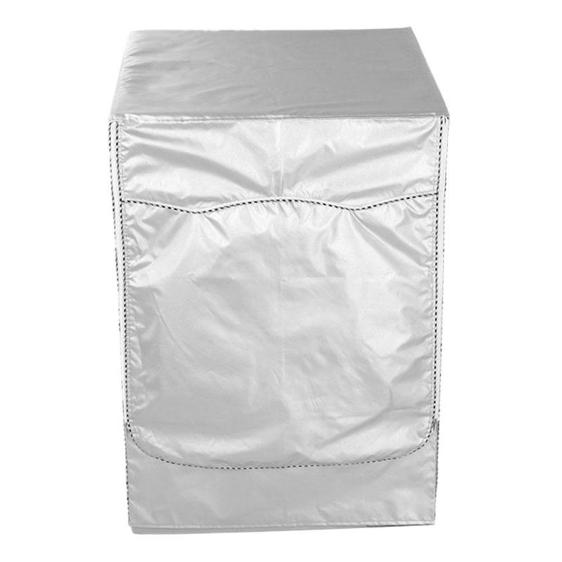 Electronice si Electrocasnice - Masini si uscatoare de rufe - Accesorii masini de spalat si uscatoare - Hus de protectie pentru masna de salat, impermeabila s anti-UV, argintiu - Infinity.ro
