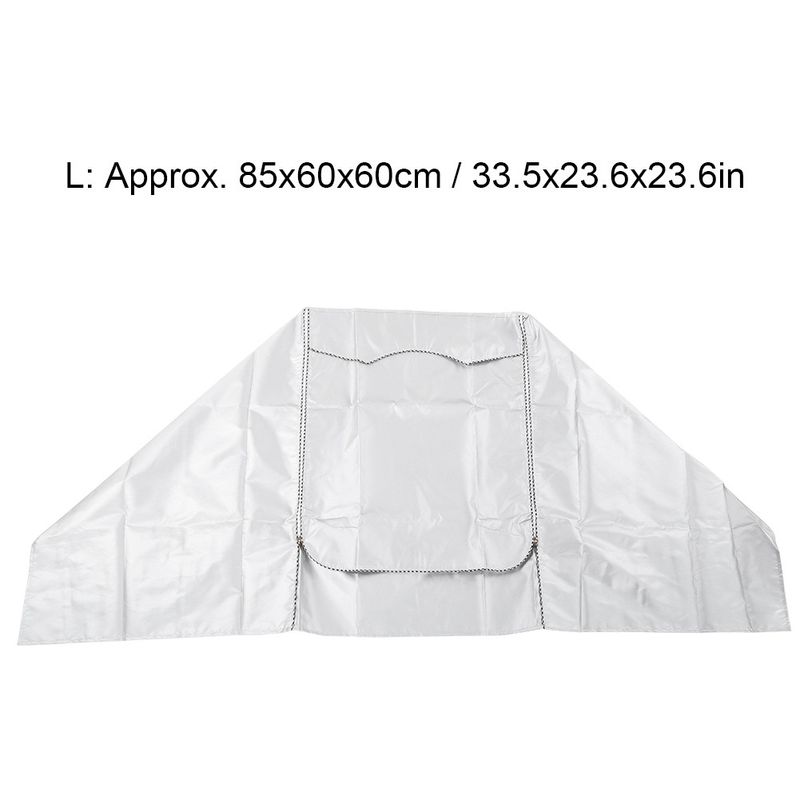 Electronice si Electrocasnice - Masini si uscatoare de rufe - Accesorii masini de spalat si uscatoare - Hus de protectie pentru masna de salat, impermeabila s anti-UV, argintiu - Infinity.ro