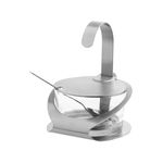 Casa si Gradina - Bucatarie si vesela - Vesela si tacamuri - Farfurii si boluri - Bol servire zahar / parmezan, Hendi, suport inox, include lingurita, 130x(H)90 mm. - Infinity.ro