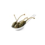 Casa si Gradina - Bucatarie si vesela - Vesela si tacamuri - Farfurii si boluri - Farfurie aperitive tip lingura - set de 6 bucati - portelan alb super-rezistent -133x43x(H)26 mm - Hendi - Infinity.ro