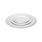 Casa si Gradina - Bucatarie si vesela - Vesela si tacamuri - Farfurii si boluri - Farfurie Hendi intinsa (D) 255 mm, portelan, gama FLORA - Infinity.ro