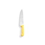 Casa si Gradina - Bucatarie si vesela - Vesela si tacamuri - Cutite si seturi de cutite - Cutitul bucatarului, 24/38.5 cm, lama inox grosime 2.5 mm, maner galben, respecta normele de igiena HACCP, Hendi, - Infinity.ro