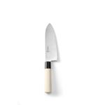 Casa si Gradina - Bucatarie si vesela - Vesela si tacamuri - Cutite si seturi de cutite - Cutit japonez "Santoku", Hendi, calitate superioara, grosime lama 2 mm, maner traditional din lemn, 165/295 mm - Infinity.ro