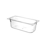 Casa si Gradina - Bucatarie si vesela - Vase pentru gatit - Tavi copt - Tava gastronorm din policarbonat pentru inghetata 5 litri, 360x250x(H)80 mm Hendi - Infinity.ro