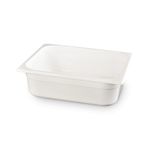 Casa si Gradina - Bucatarie si vesela - Vase pentru gatit - Tavi copt - Tava profesionala Gastronorm 1/2 policarbonat alb, 6.5 litri, 100 mm inaltime, Hendi - Infinity.ro
