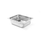 Casa si Gradina - Bucatarie si vesela - Vase pentru gatit - Tavi copt - Tava Hendi perforata Gastronorm GN 1/2 100 mm 5.6 lt - gama Profi Line, otel inoxidabil - Infinity.ro