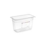 Casa si Gradina - Bucatarie si vesela - Vase pentru gatit - Tavi copt - Tava Gastronorm GN1/3, 325x176x(H)200 mm, 7.8 litri, cu marcaj HACCP, polipropilena, Hendi - Infinity.ro