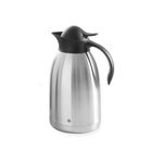 Casa si Gradina - Bucatarie si vesela - Accesorii bar - Termosuri si Cani termos - Cana termos 2 lt, pereti dubli inox, Hendi, capac cu sistem de apasare negru, 14.5 x 26 cm - Infinity.ro