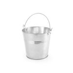 Casa si Gradina - Bucatarie si vesela - Ustensile bucatarie - Cosuri servire - Cos servire rustic, tip galeata, Hendi, otel galvanizat, 100x(H)90 - Infinity.ro