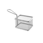 Casa si Gradina - Bucatarie si vesela - Ustensile bucatarie - Cosuri servire - Cos Hendi tip friteuza, pentru servire snacks, otel inoxidabil - 100x80x(H)75 mm - Infinity.ro