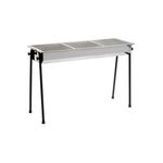 Casa si Gradina - Gradina si terasa - Gratare si accesorii - Gratare de gradina - Gratar carbuni, inox, cu 3 gratare 345x345 mm fiecare, 1145x380x(H)770 mm, Hendi Resto, - Infinity.ro
