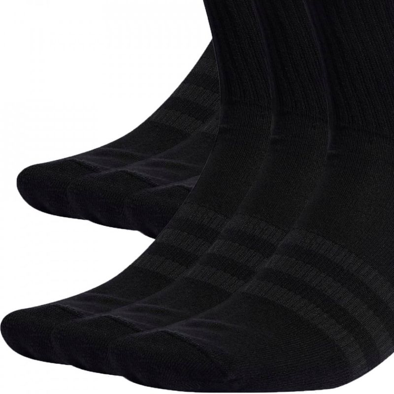 Fashion, accesorii si bijuterii - Barbati - Lenjerie si pijamale barbati - Sosete si ciorapi barbati - Set 6 perechi sosete Adidas Cushioned Crew, 37-39 - Infinity.ro