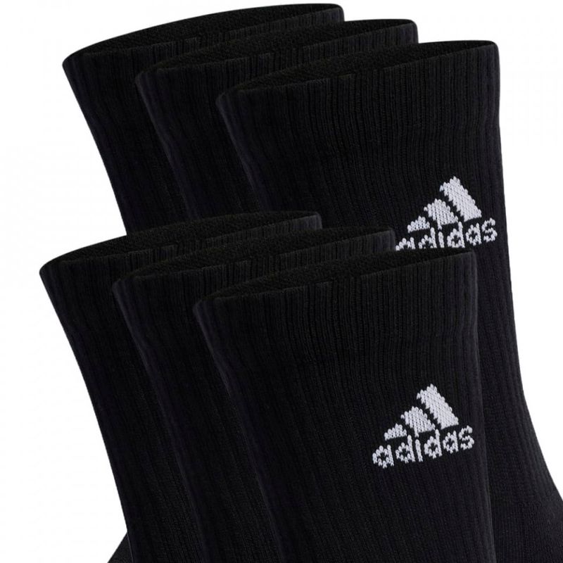 Fashion, accesorii si bijuterii - Barbati - Lenjerie si pijamale barbati - Sosete si ciorapi barbati - Set 6 perechi sosete Adidas Cushioned Crew, 37-39 - Infinity.ro