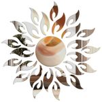 Casa si Gradina/Decoratiuni/Oglinzi - Oglinzi, Model sare, Argintiu, Acrilice, Autoadezive pentru Decor s Desgn Interior, 27 pies - Infinity.ro