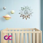 Casa si Gradina/Decoratiuni/Oglinzi - Oglinzi, Model sare, Argintiu, Acrilice, Autoadezive pentru Decor s Desgn Interior, 27 pies - Infinity.ro