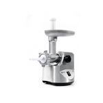 Electronice si Electrocasnice - Electrocasnice bucatarie - Mixere, tocatoare & roboti de bucatarie - Masini de tocat - Masina de tocat carne, 2 discuri taiere incluse 4 si 7 mm, 3 accesorii umplere carnati 12, 15, 20 mm, Hendi 198, corp aluminiu, palnie fonta, 400W - Infinity.ro