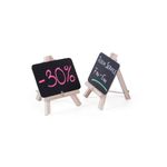 Carti si Birotica - Birotica - Accesorii de birou - Table si clipboard-uri - Tabla Hendi pentru masa, suport lemn, 148x97 mm - set 2 buc - Infinity.ro