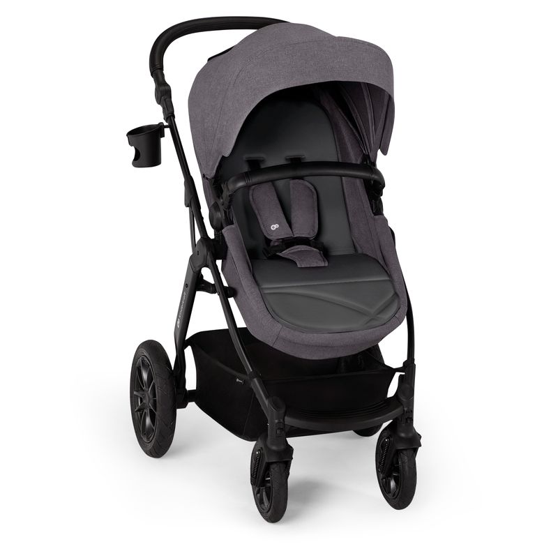 Jucarii, Copii si Bebe - Carucioare si articole de transport - Carucioare - Carucioare 3 in 1 - Carucior multifunctional Kinderkraft xmoov, 3 in 1, gri inchis - Infinity.ro