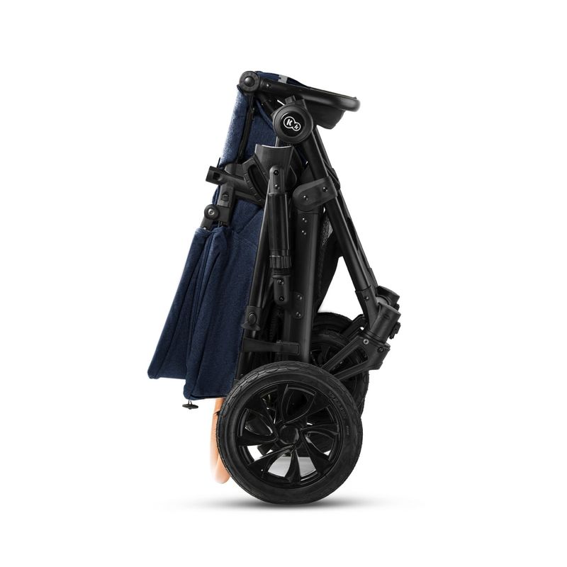 Jucarii, Copii si Bebe - Carucioare si articole de transport - Carucioare - Carucioare 3 in 1 - Carucior 3 in 1 Kinderkraft Prime 2 3 in 1 MINK PRO albastru navy - Infinity.ro