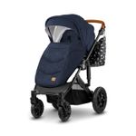 Jucarii, Copii si Bebe - Carucioare si articole de transport - Carucioare - Carucioare 3 in 1 - Carucior 3 in 1 Kinderkraft Prime 2 3 in 1 MINK PRO albastru navy - Infinity.ro