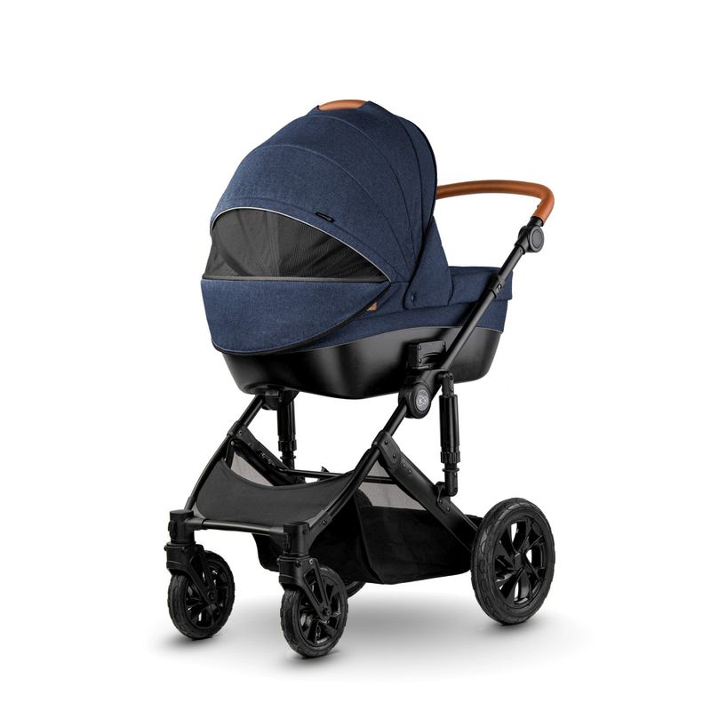 Jucarii, Copii si Bebe - Carucioare si articole de transport - Carucioare - Carucioare 3 in 1 - Carucior 3 in 1 Kinderkraft Prime 2 3 in 1 MINK PRO albastru navy - Infinity.ro