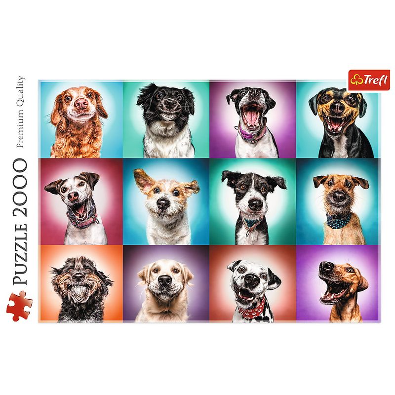 Jucarii, Copii si Bebe - Jucarii si jocuri - Jocuri si puzzle - Puzzle - Puzzle Trefl 2000 catelusii amuzanti - Infinity.ro