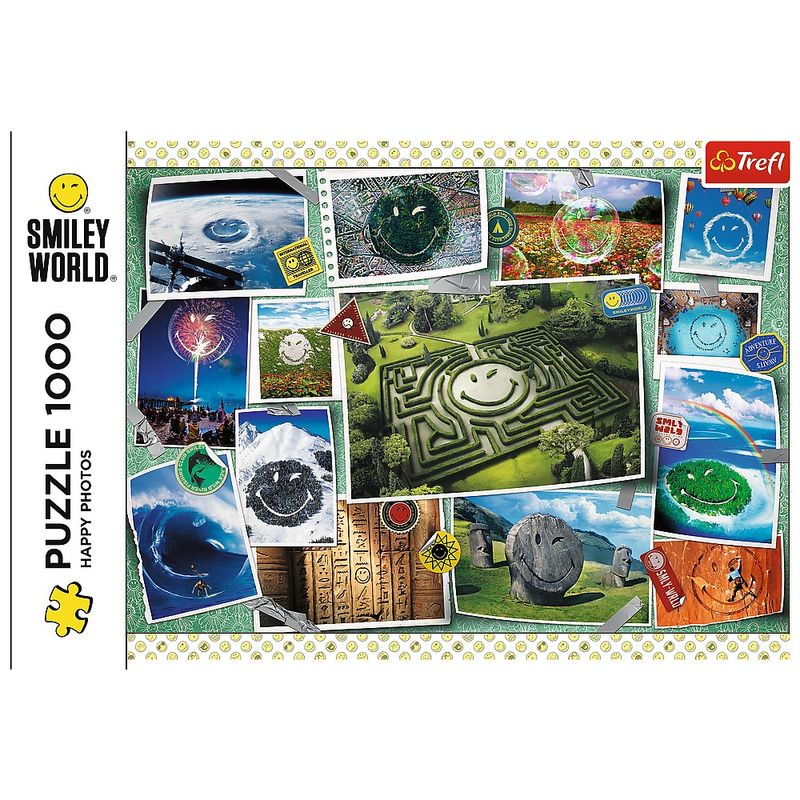 Jucarii, Copii si Bebe - Jucarii si jocuri - Jocuri si puzzle - Puzzle - Puzzle Trefl 1000 poze fericite - Infinity.ro