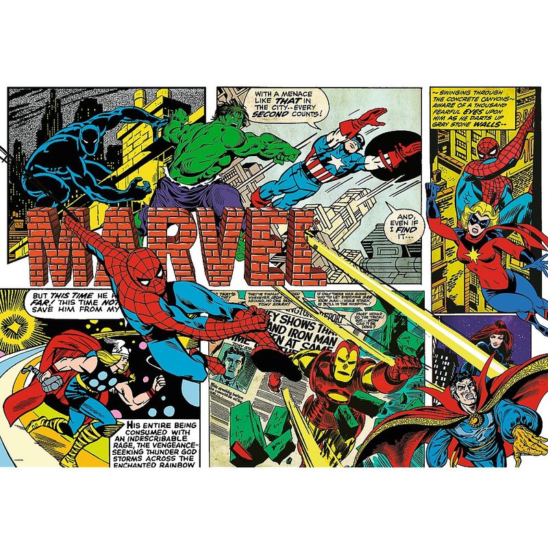 Jucarii, Copii si Bebe - Jucarii si jocuri - Jocuri si puzzle - Puzzle - Puzzle Trefl 1000 Disney 100 eroii marvel - Infinity.ro