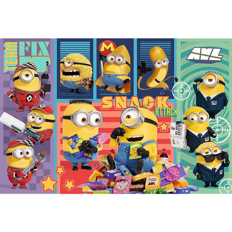 Jucarii, Copii si Bebe - Jucarii si jocuri - Jocuri si puzzle - Puzzle - Puzzle Trefl 160 despicable me 4 lumea minionilor - Infinity.ro