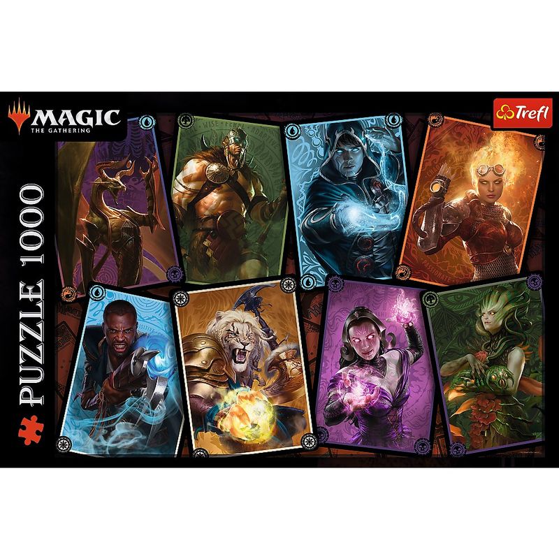 Jucarii, Copii si Bebe - Jucarii si jocuri - Jocuri si puzzle - Puzzle - Puzzle Trefl 1000 the gathering magia - Infinity.ro