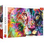 Jucarii, Copii si Bebe - Jucarii si jocuri - Jocuri si puzzle - Puzzle - Puzzle Trefl 1000 leul colorat - Infinity.ro