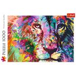 Jucarii, Copii si Bebe - Jucarii si jocuri - Jocuri si puzzle - Puzzle - Puzzle Trefl 1000 leul colorat - Infinity.ro