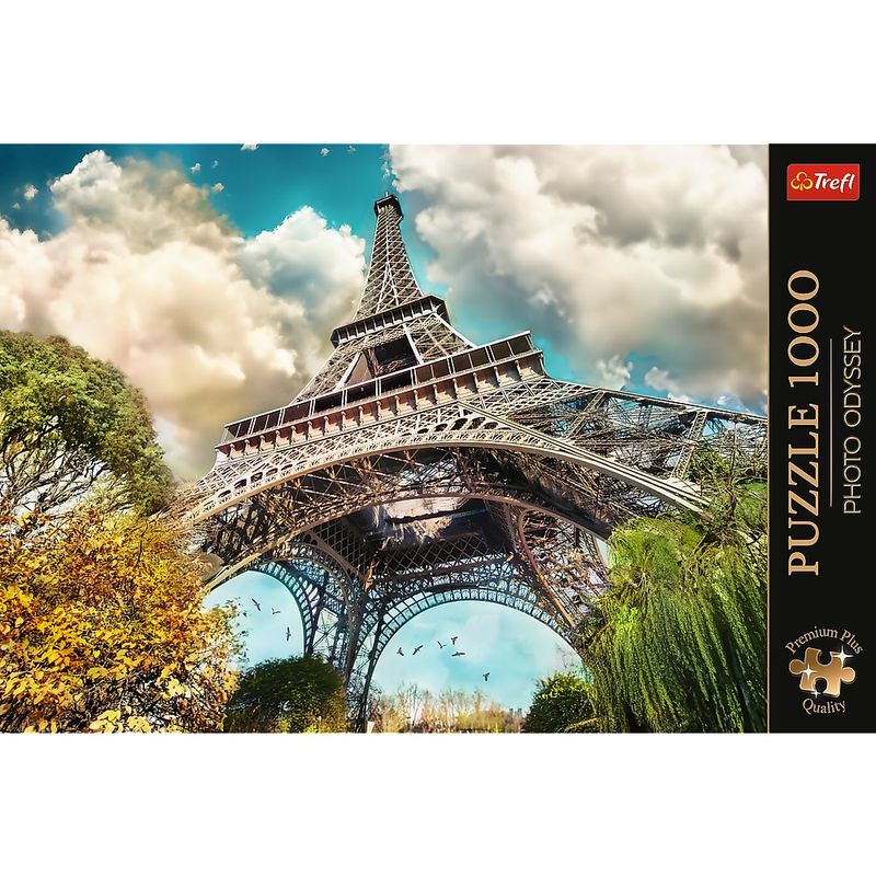 Jucarii, Copii si Bebe - Jucarii si jocuri - Jocuri si puzzle - Puzzle - Puzzle Trefl 1000 premium plus photo odyssey turnul eiffel paris - Infinity.ro