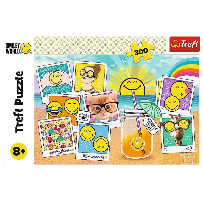 Jucarii, Copii si Bebe - Jucarii si jocuri - Jocuri si puzzle - Puzzle - Puzzle Trefl 300 zambete din vacanta - Infinity.ro