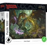 Jucarii, Copii si Bebe - Jucarii si jocuri - Jocuri si puzzle - Puzzle - Puzzle Trefl uft 1000 dungeons dragons dragonul verde - Infinity.ro