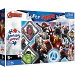 Jucarii, Copii si Bebe - Jucarii si jocuri - Jocuri si puzzle - Puzzle - Puzzle Trefl primo super shape xxl 104 avengers - Infinity.ro