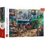 Jucarii, Copii si Bebe - Jucarii si jocuri - Jocuri si puzzle - Puzzle - Puzzle Trefl 6000 statia de tren - Infinity.ro