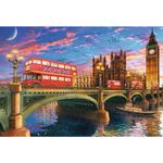 Jucarii, Copii si Bebe - Jucarii si jocuri - Jocuri si puzzle - Puzzle - Puzzle Trefl din lemn 500+1 obictivele turistice din londra - Infinity.ro