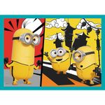 Jucarii, Copii si Bebe - Jucarii si jocuri - Jocuri si puzzle - Puzzle - Puzzle Trefl minions 4in1 lumea fericita a minionilor - Infinity.ro