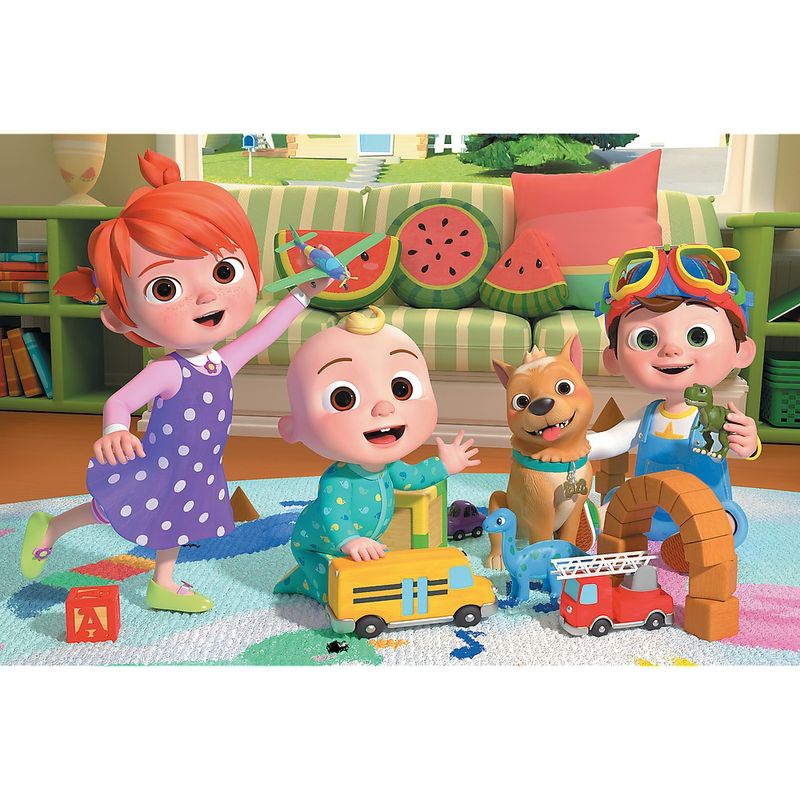 Jucarii, Copii si Bebe - Jucarii si jocuri - Jocuri si puzzle - Puzzle - Puzzle Trefl 24 maxi cocomelon gata de aventura - Infinity.ro