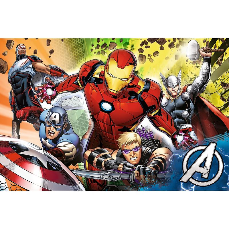 Jucarii, Copii si Bebe - Jucarii si jocuri - Jocuri si puzzle - Puzzle - Puzzle Trefl primo  24 super maxi Disney  marvel razbunatorii puternici - Infinity.ro