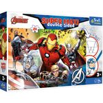 Jucarii, Copii si Bebe - Jucarii si jocuri - Jocuri si puzzle - Puzzle - Puzzle Trefl primo  24 super maxi Disney  marvel razbunatorii puternici - Infinity.ro