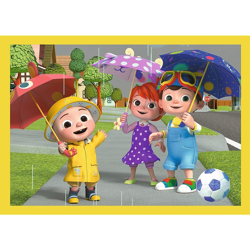 Jucarii, Copii si Bebe - Jucarii si jocuri - Jocuri si puzzle - Puzzle - Puzzle Trefl 4in1 cocomelon prezentarea familiei - Infinity.ro