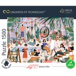 Jucarii, Copii si Bebe - Jucarii si jocuri - Jocuri si puzzle - Puzzle - Puzzle Trefl uft 1500 vibe botanic - Infinity.ro
